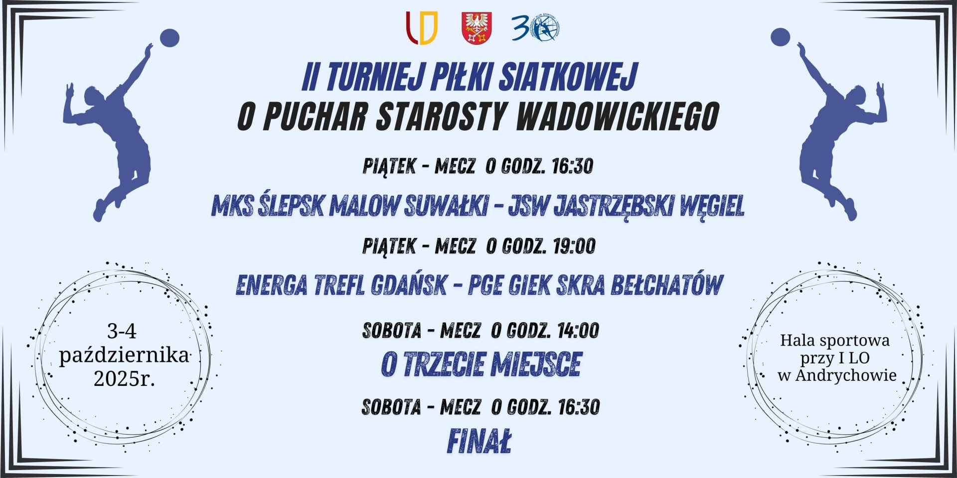 II Turniej Piłki Siatkowej o Puchar Starosty Wadowickiego