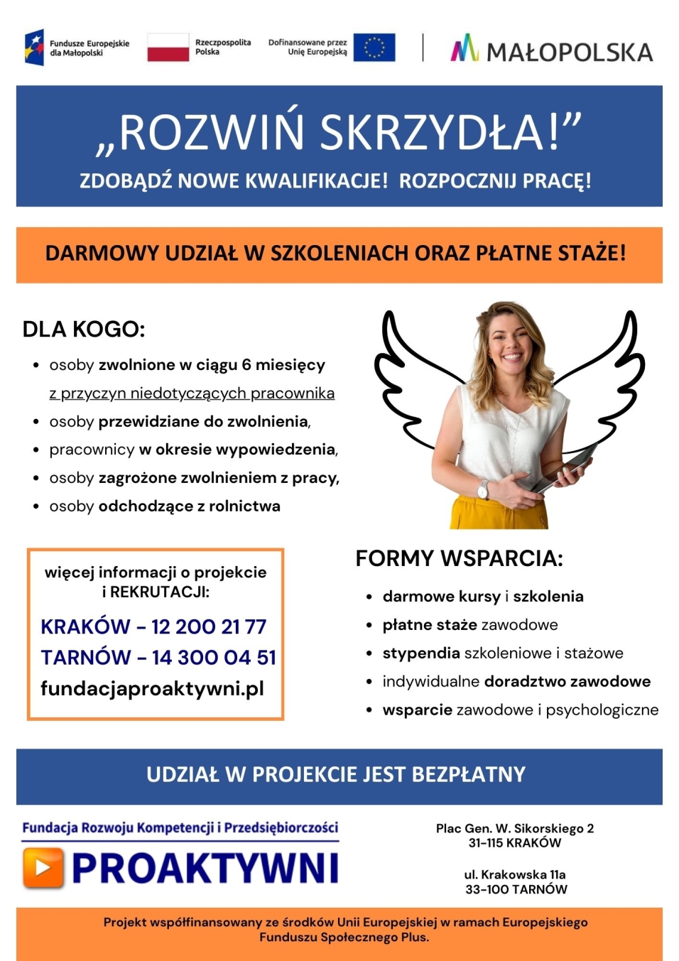 Dołącz do projektu „Rozwiń SKRZYDŁA!