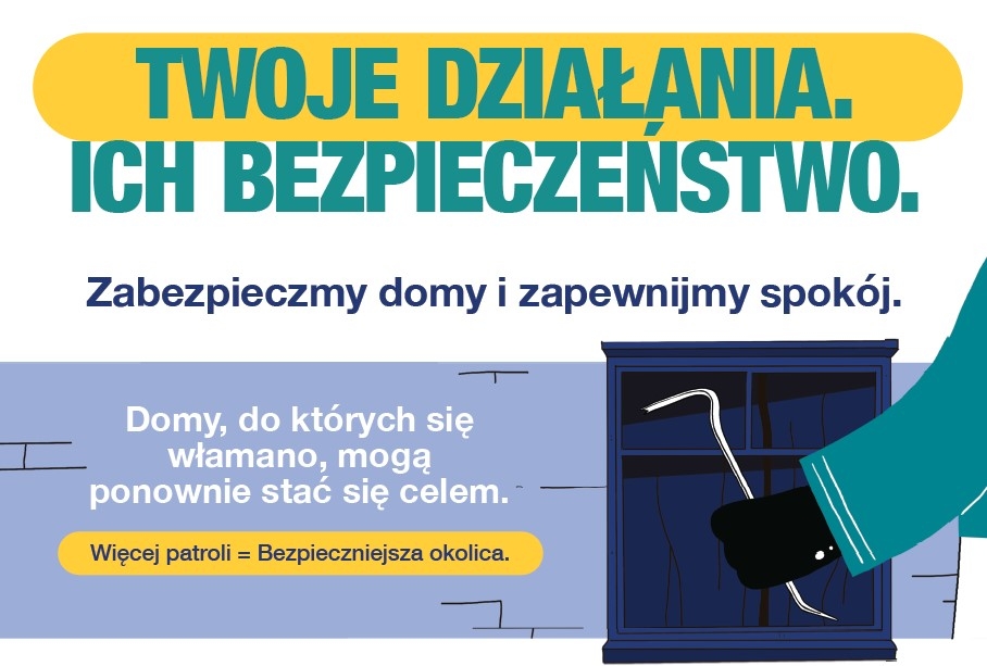 Kampania informacyjna „Stop włamaniom do domów”