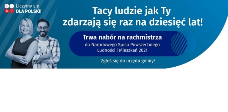 Nabór uzupełniający kandydatów na rachmistrzów spisowych